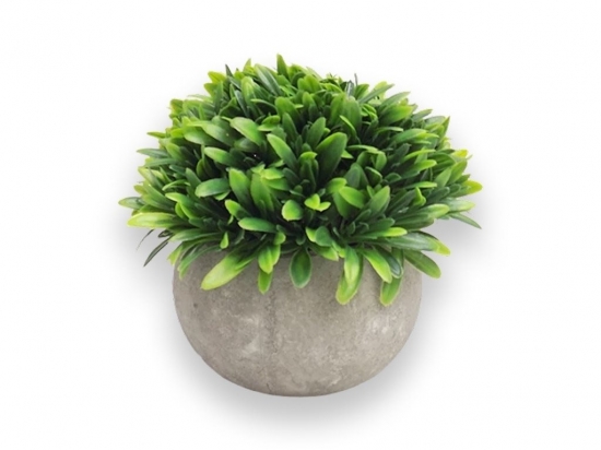 Planta/arbusto artificial Marca SELECTA con maceta ceramica Medidas; 12 cms. x 5 cms. Cod. 4651842