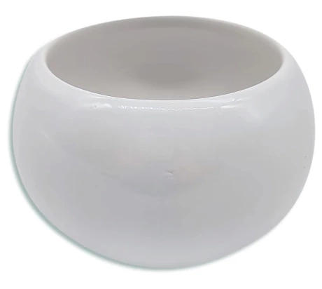 MACETA CERAMICA BLANCA 9,5 X 6 COD. HA1005