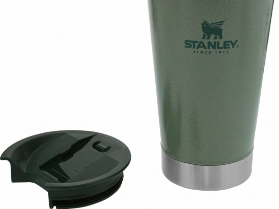 JARRO STANLEY BEER PINT CON DESTAPADOR 470 ML VERDE ZE0010