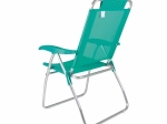 SILLA MOR BOREAL ALUMINIO 4 POSICIONES COLOR VERDE COD. 2169