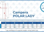 CAMPERA AE POLAR DAMA VARIEDAD DE COLORES Y TALLES COD. 410017