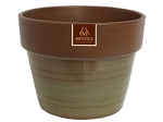 MACETA JARDIN CERAMICA GRETA MORENA 18 X 14 CM DE ALTO MZ3063