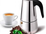 CAFETERA ITALIANA SELECTA ACERO INOXIDABLE 300 ML. COD. 220600