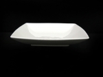 PLATO CERAMICA J & G BLANCO CUADRADO 20 CMS. DE LADO X 4 CMS. DE ALTO COD. GRL483