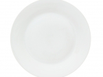 PLATO CERAMICA SELECTA BLANCO POSTRE 18 CMS. COD. 276003