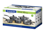 JUEGO BATERIA TRAMONTINA ANTIADHERENTE 10 PIEZAS PRIMAWARE NON STICK COD. 27899/055