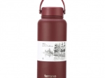 BOTELLA TERMICA TERRANO CON ASA 950 ML. ACERO INOXIDABLE COD. BO40200070