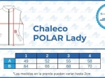 CHALECO POLAR AE DAMA VARIEDAD DE COLORES Y TALLES COD. 410016