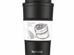 VASO TERMICO ACERO INOXIDABLE TERRANO 510 ML. CON SILICONA VARIEDAD DE COLORES COD. VT401006