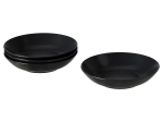 PLATO CERAMICA SELECTA HONDO 23 CMS. MODELO IBIZA COLOR NEGRO COD. 2871119