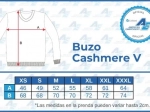 BUZO CASHMERE AE MANGA LARGA ESCOTE V COD. 400027