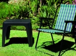 MESA PVC MOR AUXILIAR CUADRADA 51 X 51 X 43 COLOR BLANCO O NEGRO COD. 15151301/1302