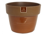 MACETA JARDIN CERAMICA GRETA MORENA 18 X 14 CM DE ALTO MZ3063