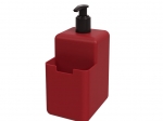 DISPENSADOR JABON LIQUIDO PARA BAÑO COZA PLASTICO 1/2 LT. COD. 17008 BLANCO COD. /0007 NEGRO COD. /0008 ROJO COD. /0465