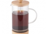 CAFETERA/TETERA VIDRIO Y BAMBOO 800 ML. COD. 321188