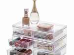 Organizador  Acrilico Marca PARAMOUNT Modelo DIAMOND 2 Cajones Apilables Medidas;  21 X 12 X 5 Cod. 1090