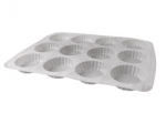 MOLDE MUFFINS X 12 SILICONA MARCA SELECTA MARBLE MEDIDAS 36 X 26,5 COD. 488078