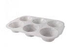 MOLDE MUFFINS X 6 SILICONA MARCA SELECTA MARBLE 27,5 X 18,5 X 3,5 COD. 488080