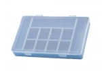 ORGANIZADOR CAJA PLASTICA CON 11 DIVISIONES PARAMOUNT 28 X 17,5 X 4 CMS. COD. 12121706