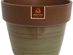 MACETA JARDIN CERAMICA GRETA MORENA 23 X 18 CM DE ALTO MZ3087