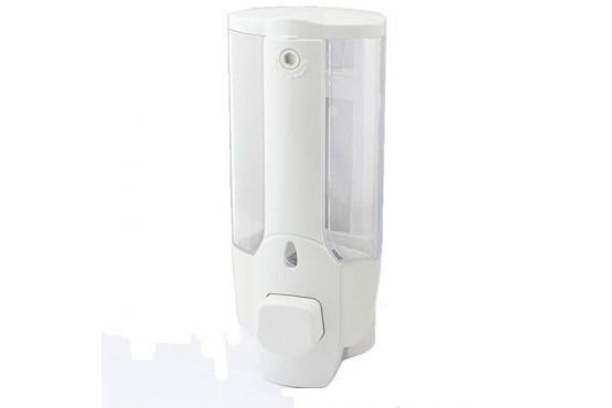 Dispensador Jabón  Liquido Para Amurar a la Pared de Plástico  Cap. 450 ml. Cod. 64.S120 /119