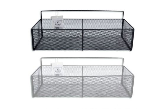 ORGANIZADOR METAL NEGRO PARA PARED MEDIDAS; 40 X 15,5 X 15,5 COD. GY1245