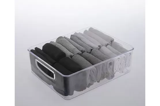 Caja Organizador Marca  PARAMOUNT Moldeo DIAMOND Material Acrilico Medidas 25 X 20 X 8 Cod. 1902