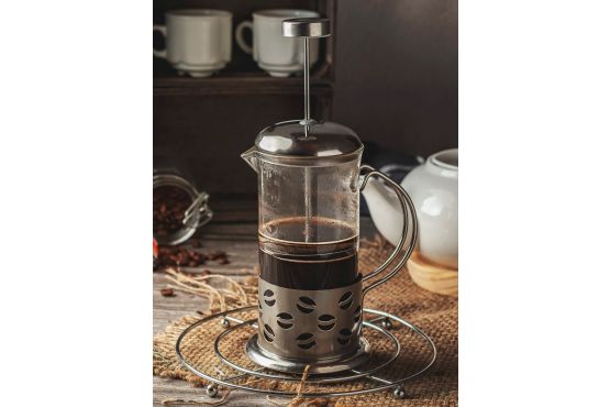 CAFETERA /TETERA FRANCESA DE EMBOLO 1 LT. COD. EG1506