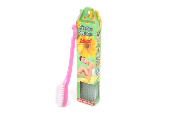 CEPILLO IDEAL PARA BAÑO USO ESPALDA DUCHA COD. 49