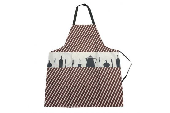 DELANTAL COCINA PVC CON BOLSILLO VARIEDAD DE COLORES MEDIDAS 66 X 74 COD. HA3572