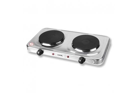 ANAFE ELECTRICO COCINILLA ROTEL ACERO INOX 2 DISCOS COD. 70661