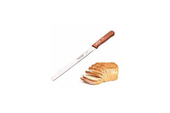 Cuchillo/Cuchilla con Serrucho Especial para Cortar Pan de Sandwich/Tortas 34 cms. largo de hoja Cod. FM154