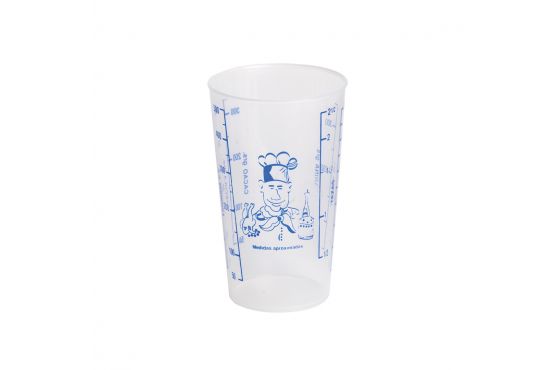 VASO MEDIDOR PLASTICO YESSI 500 ML. COD. X309001