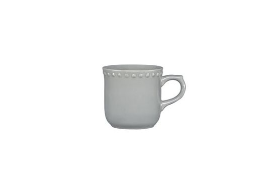 TAZA CERAMICA MAUVE GRIS 290 ML