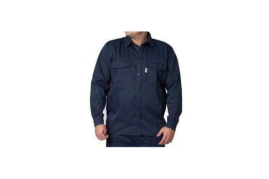 CAMISA GABARDINA TRINI AZUL