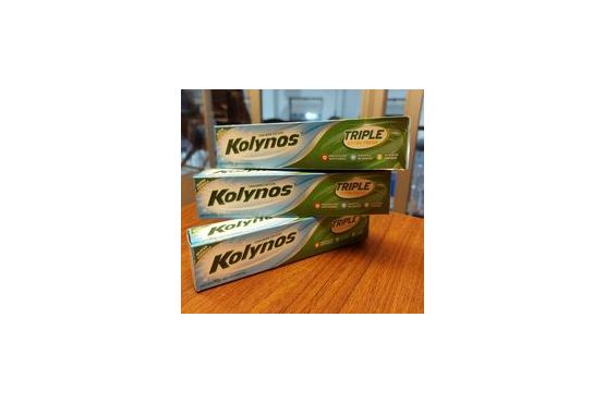 CREMA DENTAL KOLYNOS TRIPLE 90 GRS. X 3