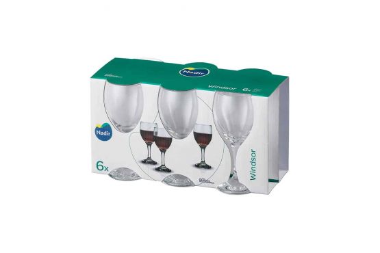 COPA NADIR WINDSOR VINO TINTO 250 ML X 6 7128x6