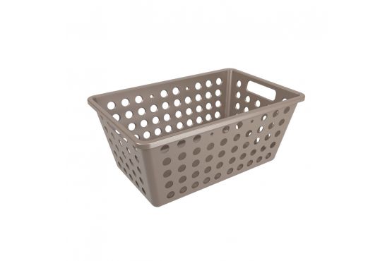 CESTO CANASTO ORGANIZADOR PLASTICO COZA 28,7 X 19 X 12 COD. 10806/0126