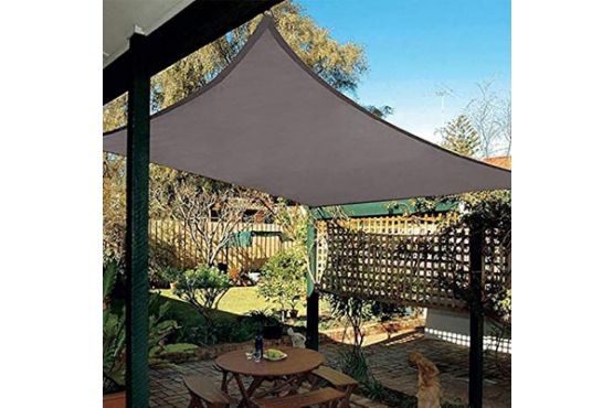 TOLDO VELA CUADRADO 3,6 X 3,6 COLOR BEIGE COD. 6452