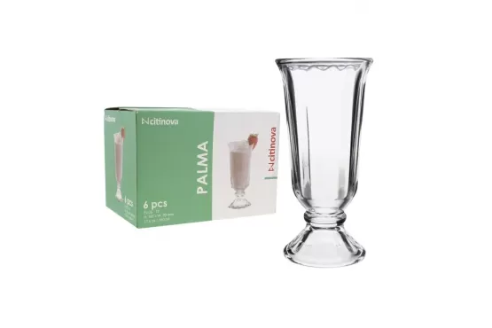 COPA VIDRIO CITINOVA MODELO: PALMA 370 ML. CAJA X 6 COD. 421079