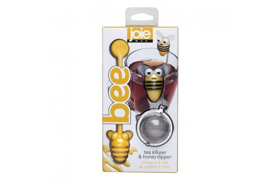 INFUSOR DE TE Y CUCHARA PARA MIEL BEE JOIE COD. J48218