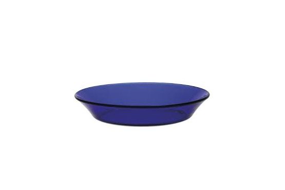 PLATO DURALEX OCEANO AZUL HONDO 22 CM