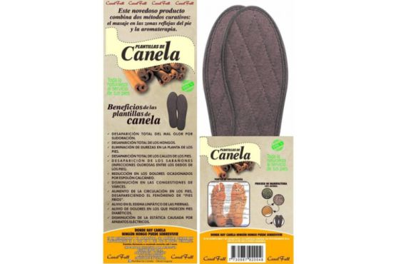 PLANTILLAS DE CANELA PARA ZAPATOS DEL 35 AL 46