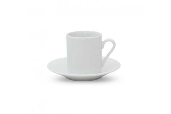 TAZA CERAMICA SELECTA DE CAFE 90 ML. CON PLATO COD. 276006