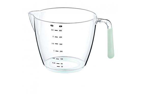 TAZA MEDIDORA FREE COOK PLASTICO 500 ML. DIAMETRO 10 CMS. ALTO 11 CMS. COD. 547046