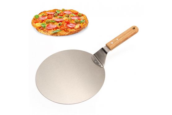 PALA PARA PIZZA 30 CMS. DIAMETRO LARGO 50 CMS. MANGO MADERA COD. 4651092