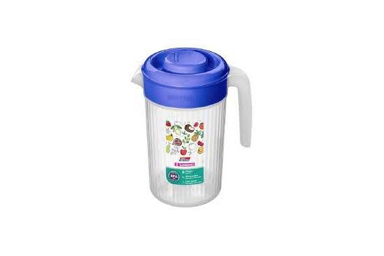 JARRA  PLASTICA SAN REMO CON TAPA 2000 ML SR790/4