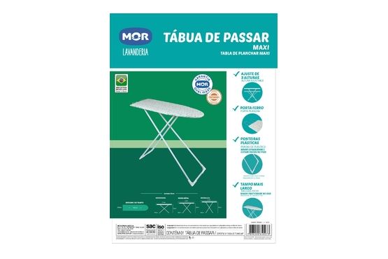 TABLA DE PLACHAR MOR MAXI 110 X 38 X 90 CM