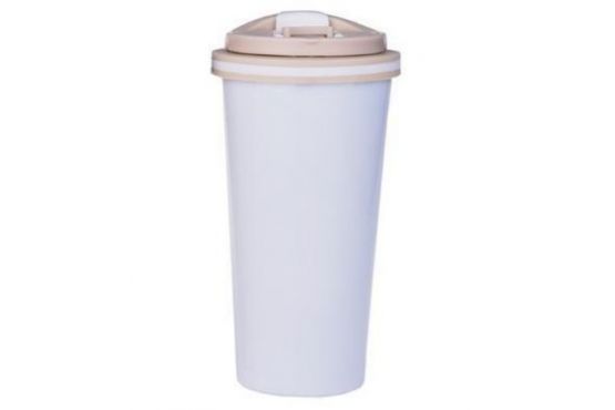 VASO TERMICO COMET 450 ML. DOBLE PARED COLOR BLANCO COD. S1071W