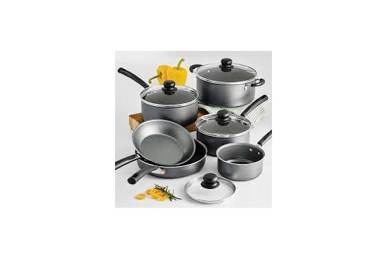 JUEGO BATERIA TRAMONTINA ANTIADHERENTE 10 PIEZAS PRIMAWARE NON STICK COD. 27899/055